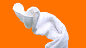 towel thrown
